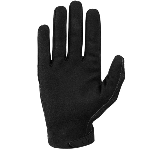 Studio product photo on a neutral background of O'Neal, Matrix Stacked Glove, Offroad Gloves, SKU 0391-319, color options Black, Neon Yellow, Red, sizes XL–2X