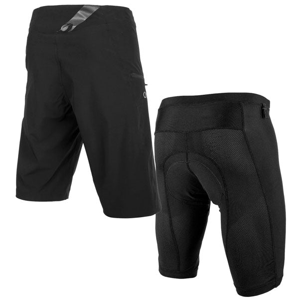 Studio image on a white background of O'Neal, Matrix Chamois Short (MTB) Mountain Bike, Shorts, SKU 1080-136, color options Black, sizes 28–38