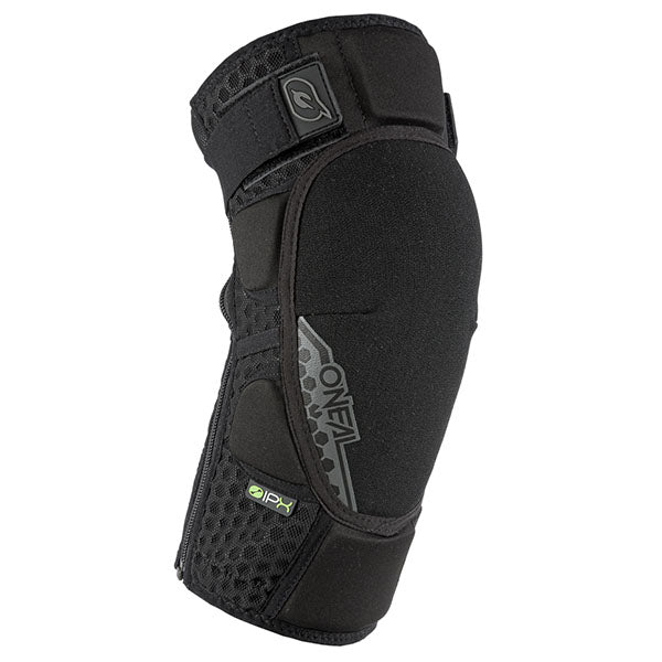 Studio product photo on a neutral background of O'Neal, Redeema Knee Guard (MTB) Mountain Bike, Knee & Shin, SKU 0251-705, color options Black, sizes XL–XL