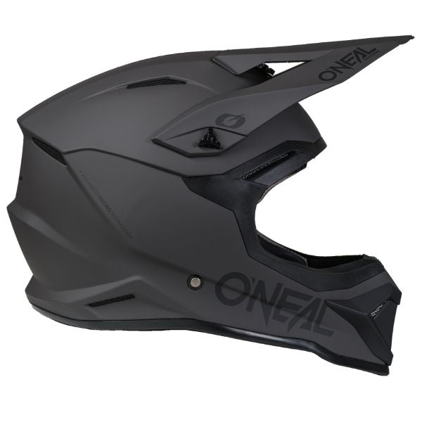 Product photo of O'Neal, 4 Series Solid Helmet, SKU 0626-214, color options Black/Grey, Grey/Black, sizes XS–2X