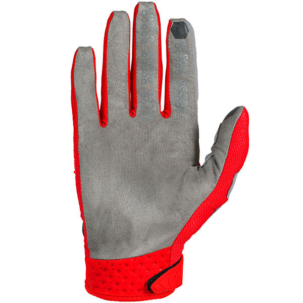 Studio product photo on a neutral background of O'Neal, Prodigy Glove, Offroad Gloves, SKU P030-029, color options Red, sizes XL–2X
