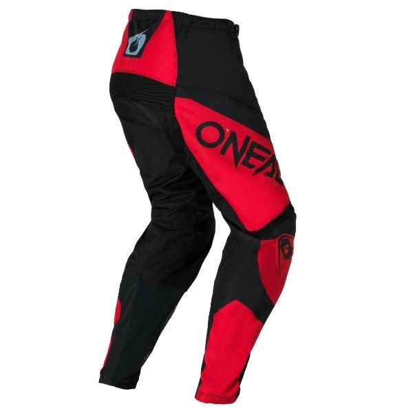 Studio product photo on a neutral background of O'Neal, Element Racewear Pant, Pants, SKU E027-0134, color options Black/Grey, Black/Red, Black/Olive, sizes 28–52