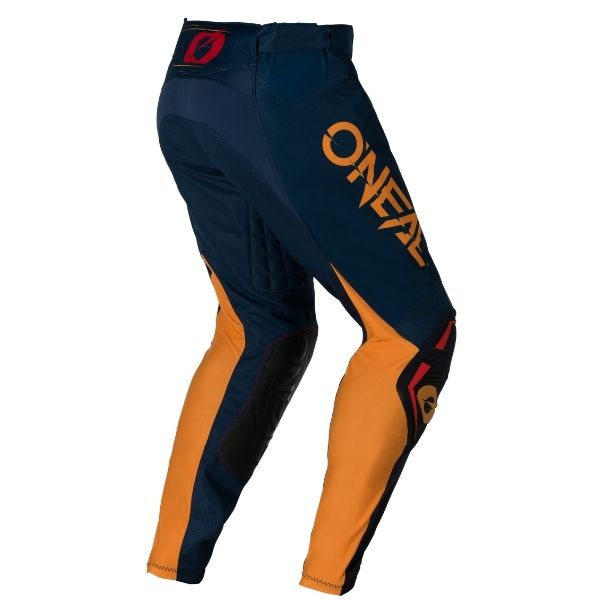 High-resolution studio image of O'Neal, Hardwear Swipe Pant, Pants, SKU H027-1034, color options Blue/Red, Blue/Orange, White/Black, sizes 28–42