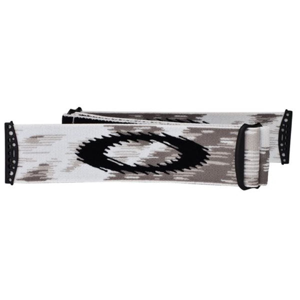 Oakley Airbrake MX Goggle Accessories in Replacement Strap White Speed SKU 100-262-002
