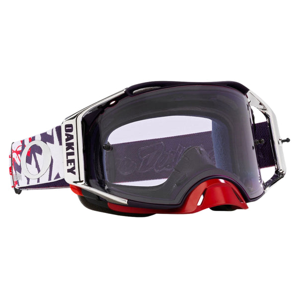 Product image of Oakley Airbrake MX TLD Trippy Goggle motocross goggles showing frame design, lens style, and colorway