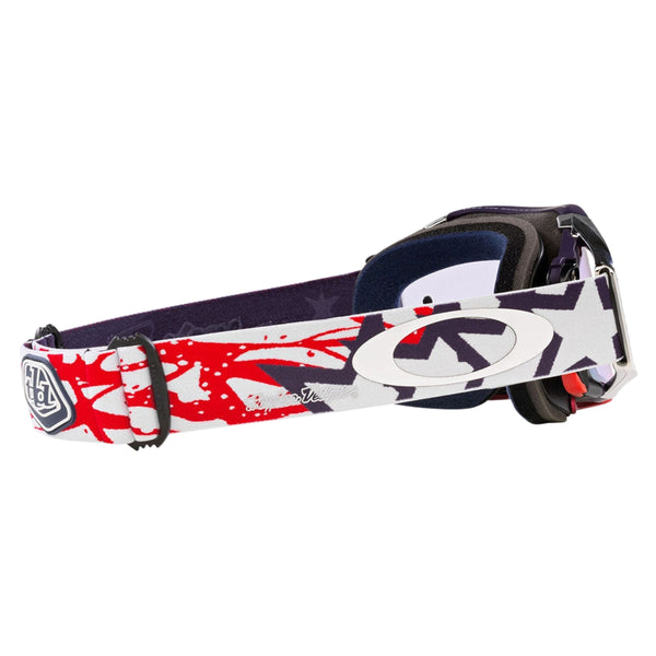 Product image of Oakley Airbrake MX TLD Trippy Goggle 3 motocross goggles showing frame design, lens style, and colorway