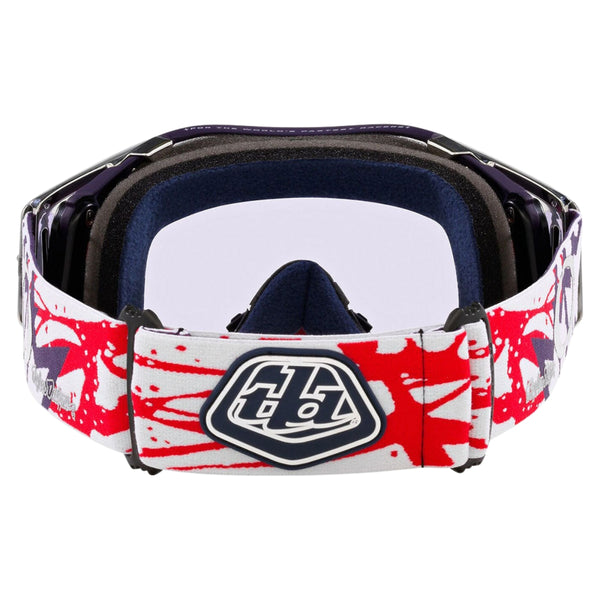 Product image of Oakley Airbrake MX TLD Trippy Goggle 6 motocross goggles showing frame design, lens style, and colorway