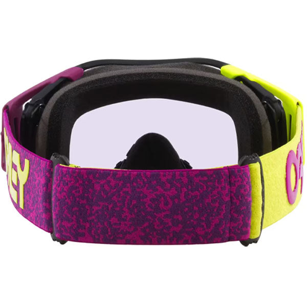 Oakley Airbrake MX Retina Goggle - detail of foam padding and fit SKU OO7046-F7