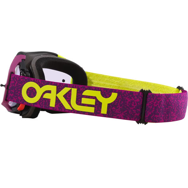 Oakley Airbrake MX Retina Goggle - front view highlighting lens and ventilation SKU OO7046-F7