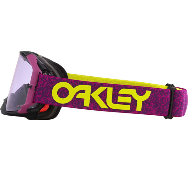 Oakley Airbrake MX Retina Goggle - side profile showing frame and strap SKU OO7046-F7