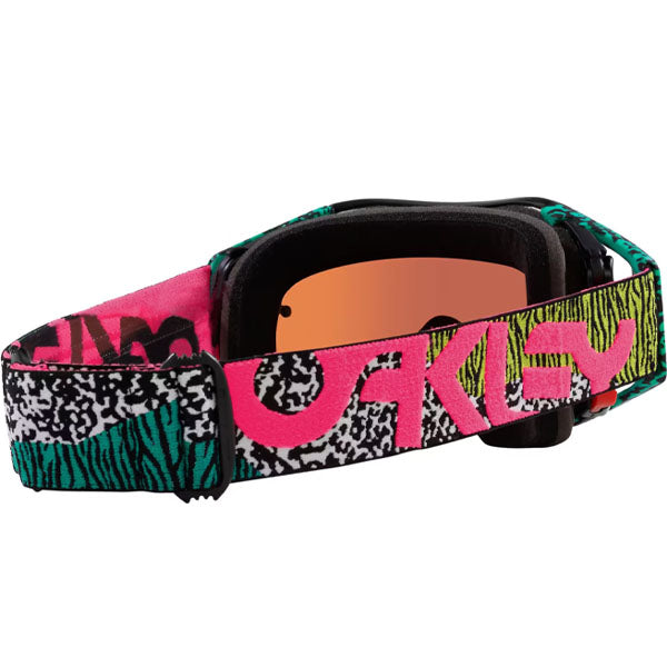 Oakley Airbrake MX Bengal Goggle - rear view showing triple-layer face foam SKU OO7046-F8