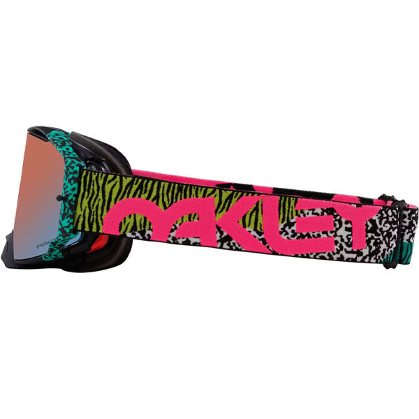 Oakley Airbrake MX Bengal Goggle - side profile showing frame and strap SKU OO7046-F8 - alternate view