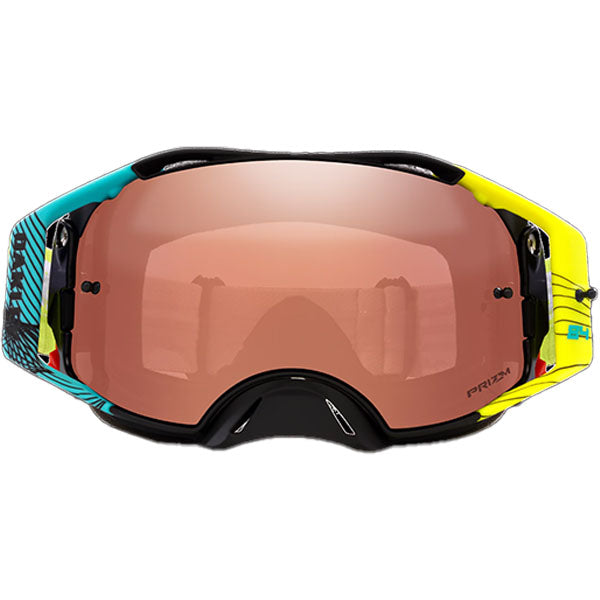 Oakley Airbrake MX Jeffrey Herlings Signature Series Goggle - side profile showing frame and strap SKU OO7046-E7