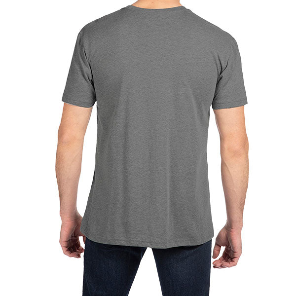 Studio photo on a white background of One Industries Myspace Tee; showing tee fit, printed graphics, and crew neckline; SKU Z003-1; Sizes: S-2XL