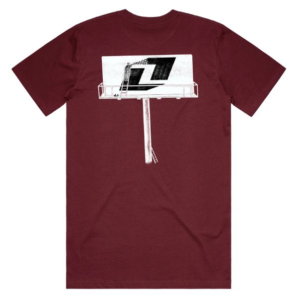 Crisp studio image on a white background of One Industries Vandal Tee; showing tee fit, printed graphics, and crew neckline; SKU Z003-5; Sizes: S-2XL