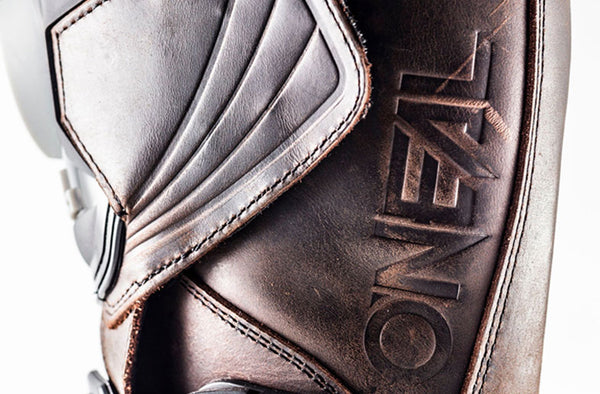 Detailed studio photograph of O'Neal, Sierra Pro Boots, SKU 0346-208, color options Brown/Black, sizes 7–13