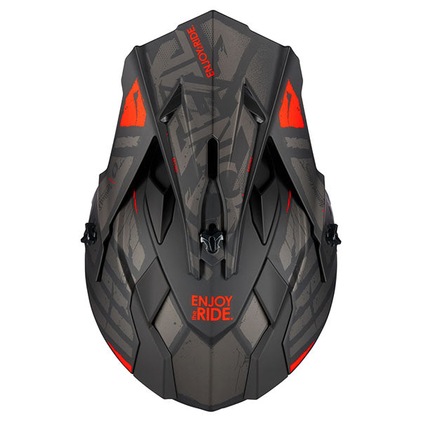 Product photo of O'Neal, 2 Series Glitch V.23 Helmet, SKU 0200-174, color options Black/Grey, Black/White, sizes XS–2X