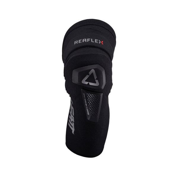 Product photo showing Leatt, ReaFlex Hybrid Pro Knee Guards in Black, Sizes: 2-2, SKU: 5024060881
