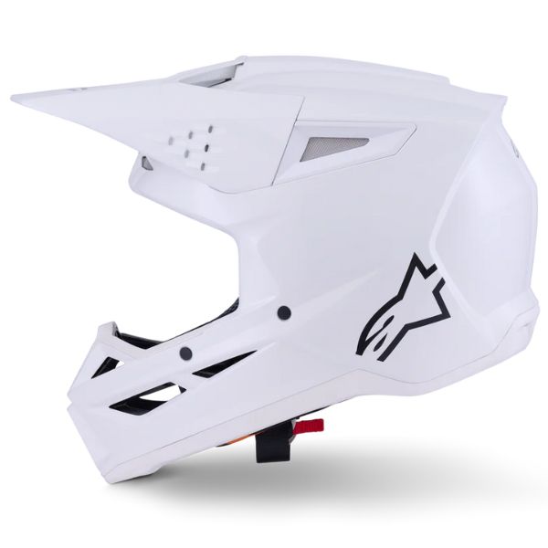 Black Matte product view, lightweight off‑road motorcycle helmet with ventilation and impact protection