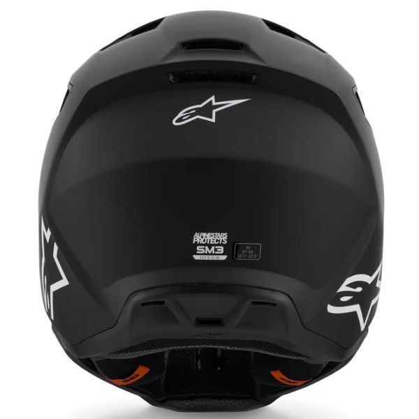Black Matte product view, lightweight off‑road motorcycle helmet with ventilation and impact protection