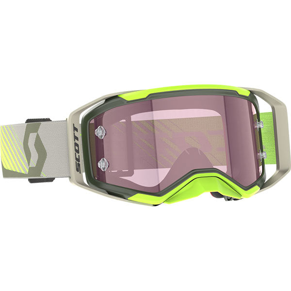 Scott Prospect 2.0 Amplifier Goggles in Midnight Purple/Neon Yellow AMP Blue Chrome Works SKU 51-5616