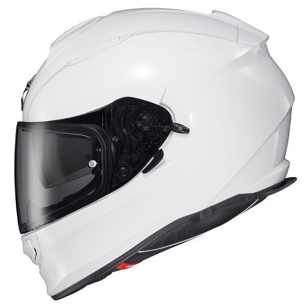 Scorpion EXO - Ryzer Helmet, detail view, color options: 2XL, LG, MD, SM, XL, XS, sizes: Gloss Black, Gloss White, Matte Black