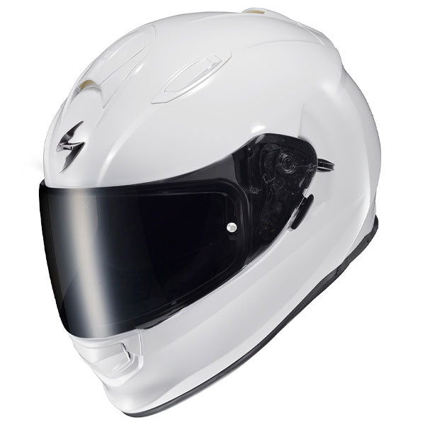 Scorpion EXO - Ryzer Helmet, detail view, color options: 2XL, LG, MD, SM, XL, XS, sizes: Gloss Black, Gloss White, Matte Black