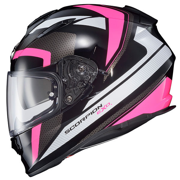 Scorpion EXO - Ryzer Evolution Helmet, detail view, color options: 2XL, LG, MD, SM, XL, sizes: Gold, Hi-Viz, Phantom, Pink, Red