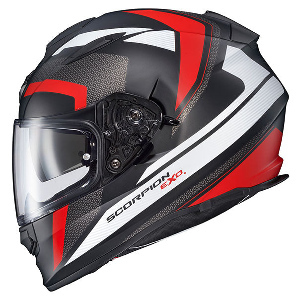 Scorpion EXO - Ryzer Evolution Helmet, detail view, color options: 2XL, LG, MD, SM, XL, sizes: Gold, Hi-Viz, Phantom, Pink, Red