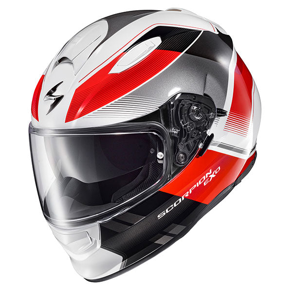 Scorpion EXO - Ryzer Edge Helmet, detail view, color options: 2XL, LG, MD, SM, XL, XS, sizes: Dark Grey, Hi-Viz, Pink, Red