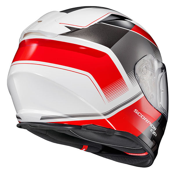 Scorpion EXO - Ryzer Edge Helmet, detail view, color options: 2XL, LG, MD, SM, XL, XS, sizes: Dark Grey, Hi-Viz, Pink, Red