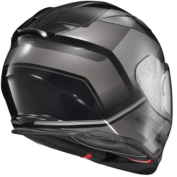 Scorpion EXO - Ryzer Edge Helmet, detail view, color options: 2XL, LG, MD, SM, XL, XS, sizes: Dark Grey, Hi-Viz, Pink, Red