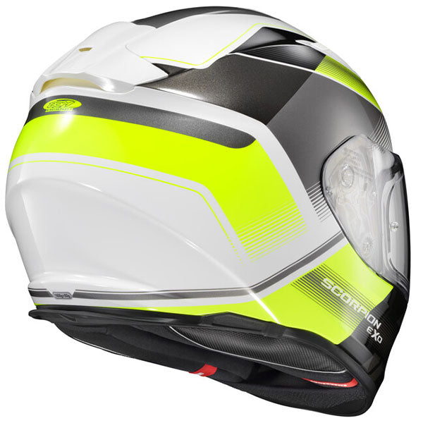 Scorpion EXO - Ryzer Edge Helmet, detail view, color options: 2XL, LG, MD, SM, XL, XS, sizes: Dark Grey, Hi-Viz, Pink, Red