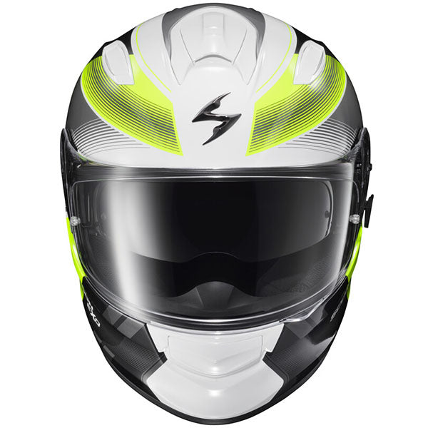 Scorpion EXO - Ryzer Edge Helmet, detail view, color options: 2XL, LG, MD, SM, XL, XS, sizes: Dark Grey, Hi-Viz, Pink, Red