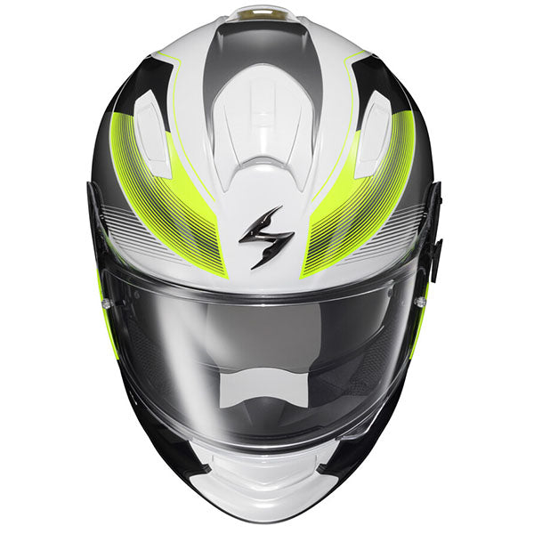 Scorpion EXO - Ryzer Edge Helmet, detail view, color options: 2XL, LG, MD, SM, XL, XS, sizes: Dark Grey, Hi-Viz, Pink, Red
