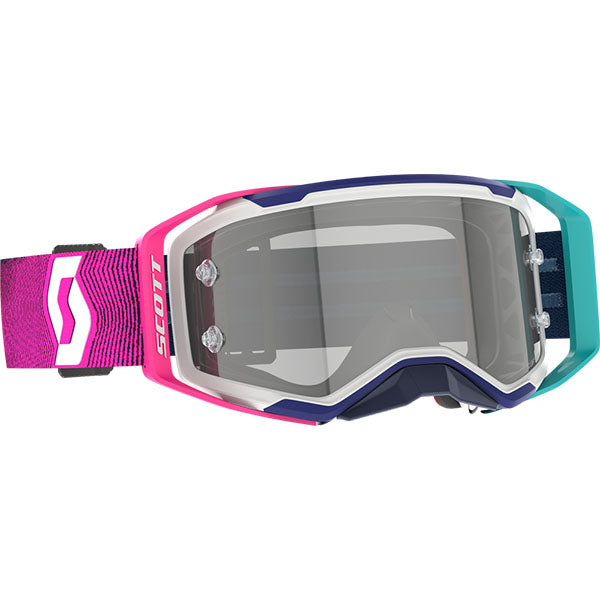 Scott Prospect 2.0 Goggles in White/Black Purple Chrome Works SKU 51-5626