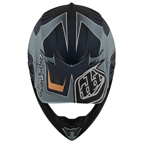 Image of Troy Lee Designs SKU 1017920 Se4 Composite Flash Helmet Size: 2XL Colors: GreySilver (SKU 1017920)