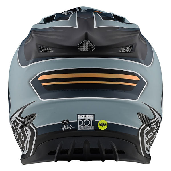 Image of Troy Lee Designs SKU 1017920 Se4 Composite Flash Helmet Size: 2XL Colors: GreySilver (SKU 1017920)