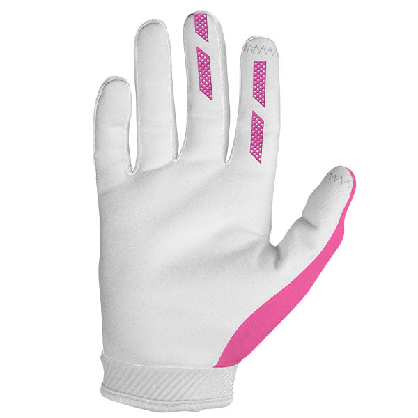 Product image of Seven MX 23 0010 Annex.Dot.Glove.Pink.23.1.B 85e030e4 480d 4086 a059 3ecae61d67ad motocross gloves showing fit, construction, and colorway | Available at BTO Sports