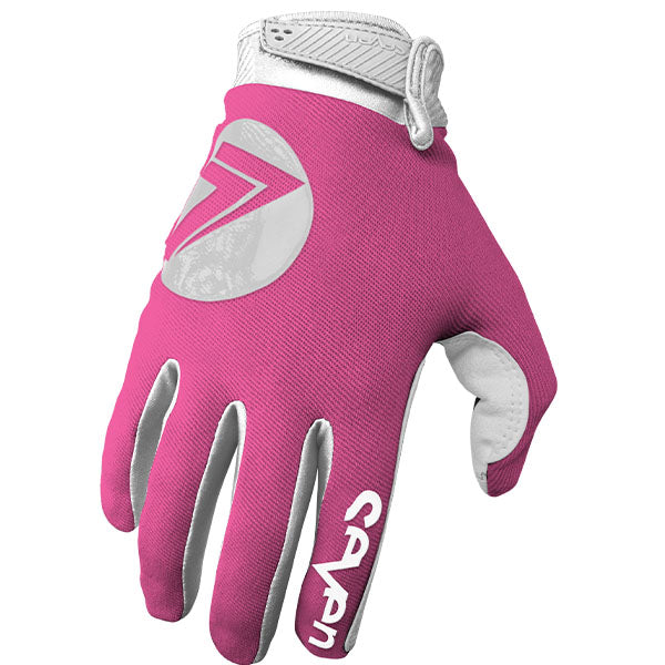 Product image of Seven MX 23 0011 Annex.Dot.Glove.Pink.23.1 d8a79a11 e5c4 411f 934d 84870a1d3637 motocross gloves showing fit, construction, and colorway | Available at BTO Sports