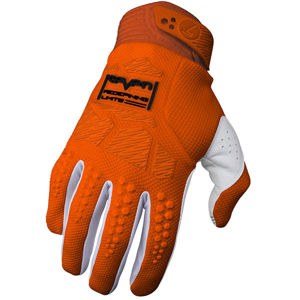 Product image of Seven MX 0013 RIVAL.Glove FloOrg TOH motocross gloves showing fit, construction, and colorway | Available at BTO Sports