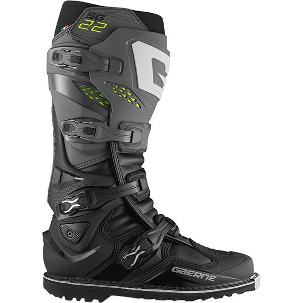 Product image of Sidi BTO Sports 0000 gaerne sg 22 gor tex enduro boots1 97e2300f 5937 423b bf06 6de122f2a36f motocross boots showing design and colorway | Available at BTO Sports