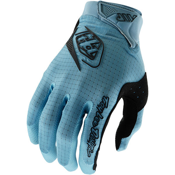 Product image of Troy Lee Designs BTO Sports 0056 TLD B25D1 AIR GLOVE MONO SMOKE 01 motocross gloves showing fit, construction, and colorway | Available at BTO Sports