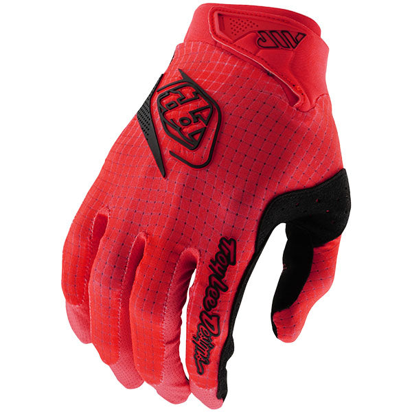Product image of Troy Lee Designs BTO Sports 0060 TLD B25D1 AIR GLOVE MONO INFRA RED 01 79b35480 c492 4101 bcf5 8f67c98e13cd motocross gloves showing fit, construction, and colorway | Available at BTO Sports