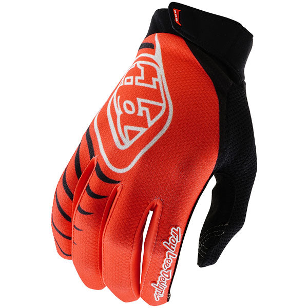 Product image of Troy Lee Designs BTO Sports 0092 TLD M25D1 GPPRO GLOVE MONO ORNG 01 motocross gloves showing fit, construction, and colorway | Available at BTO Sports