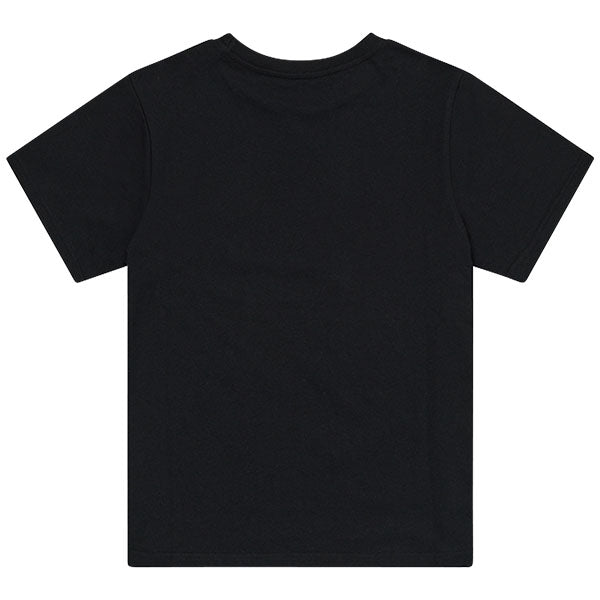 Studio photo on a white background of Troy Lee Designs Signature Tee (Womens); showing tee fit, printed graphics, and crew neckline; SKU 7539170