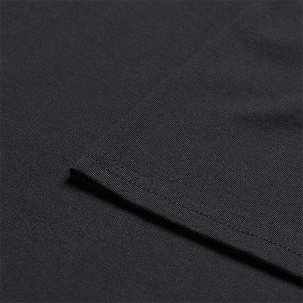 High-resolution studio image of Troy Lee Designs Scholar Tee; showing tee fit, printed graphics, and crew neckline; SKU 7017650; Sizes: S-2XL