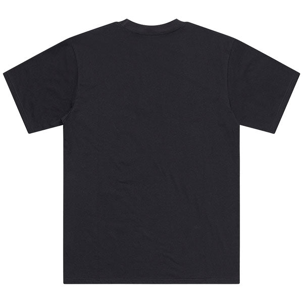 Crisp studio image on a white background of Troy Lee Designs Enjoy Tee; showing tee fit, printed graphics, and crew neckline; SKU 7017280; Sizes: S-2XL