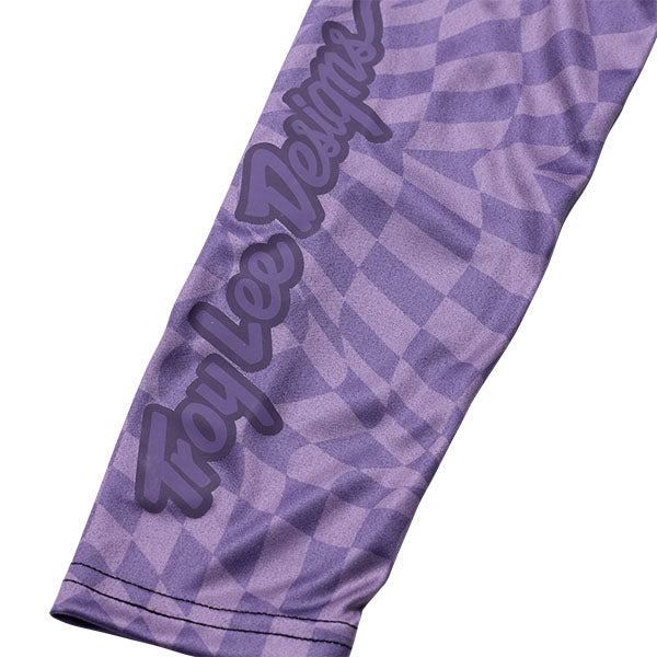 Product image of Troy Lee Designs - Lilium Twisted Checkers Long Sleeve Jersey (MTB) (Womens) SKU:358516014 | Sizes: SM–XL | Designed for Mountain Bike, BMX and E-Bike riders | Available at BTO Sports