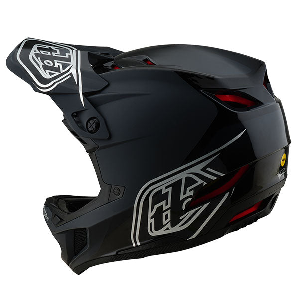 Product image of Troy Lee Designs - D4 Polyacrylite Shadow MIPS Helmet (MTB) SKU:174499003 | Sizes: SM–XL | Designed for Mountain Bike, BMX and E-Bike riders | Available at BTO Sports